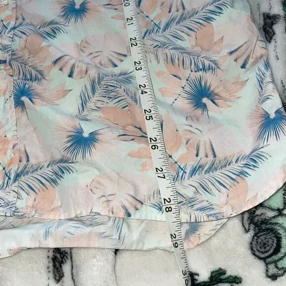 Pullin Pull-in tropical Hawaiian vacation button down short sleeve shirt size M - Picture 7 of 16
